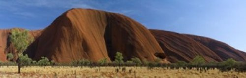 Posterazzi Sandstone rock formations Uluru Northern Territory Australia Poster Print_  18 x 6