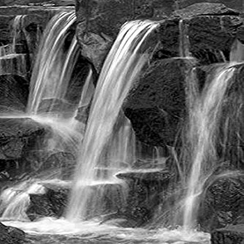 Posterazzi Water on the Rocks I BW Poster Print by Douglas Taylor_  12 x 18