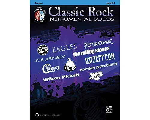 Alfred Classic Rock Instrumental Solos Trumpet Book and CD Alfred Classic Rock Instrumental Solos Trumpet Book and CD