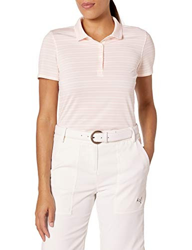 PUMA Golf 2020 Womens Links Polo_ Rosewater_ x Large