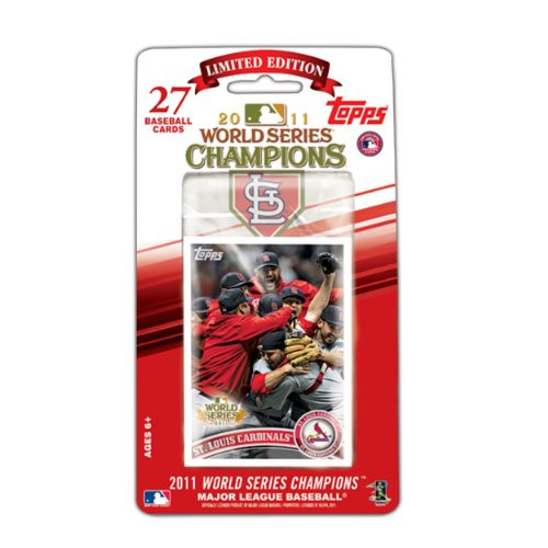 MLB St. Louis Cardinals 2011 Topps World Series Champions Baseball Card Set MLB St. Louis Cardinals 2011 Topps World Series Champions Baseball Card Set