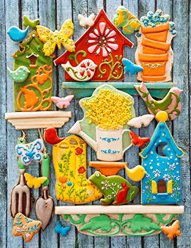 Springbok Puzzles - Edible Garden - 500 Piece Jigsaw Puzzle - Large 18 Inches by 23.5 Inches Puzzle - Made in USA - Unique Cut Interlocking Pieces