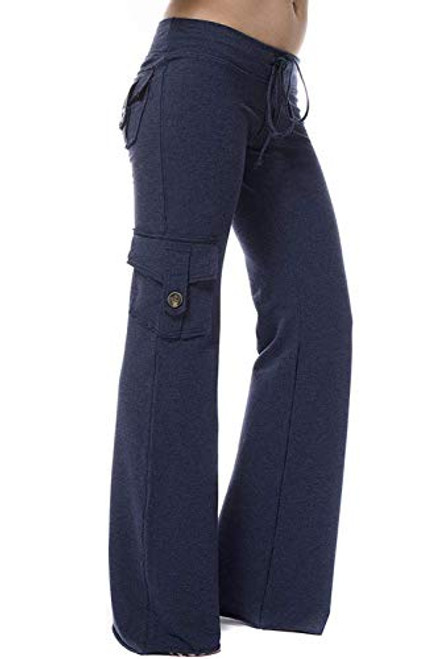 Insenver Womens Comfy Casual Yoga Pants Drawstring Palazzo Lounge Pants Cotton Wide Leg Pajama Bottoms Insenver Womens Comfy Casual Yoga Pants Drawstring Palazzo Lounge Pants Cotton Wide Leg Pajama Bottoms