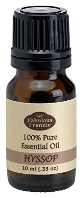 Hyssop 100% Pure, Undiluted Essential Oil Therapeutic Grade - 10ml- Great For Aromatherapy! Hyssop 100% Pure, Undiluted Essential Oil Therapeutic Grade - 10ml- Great For Aromatherapy!