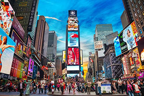 New York Times Square Puzzle for Adults and Kids 1000 Piece Jigsaw Puzzle Family Game Night New York City Puzzle New York Times Square Puzzle for Adults and Kids 1000 Piece Jigsaw Puzzle Family Game Night New York City Puzzle