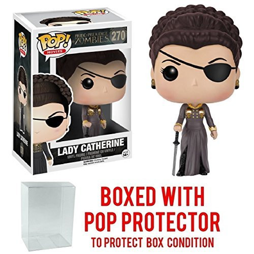 Funko Pop! Movies: Pride and Prejudice and Zombies - Lady Catherine Vinyl Figure (Bundled with Pop BOX PROTECTOR CASE)