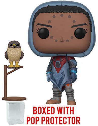 Funko Pop! Games: Destiny - Hawthorne with Hawk Vinyl Figure (Bundled with Pop Box Protector Case)