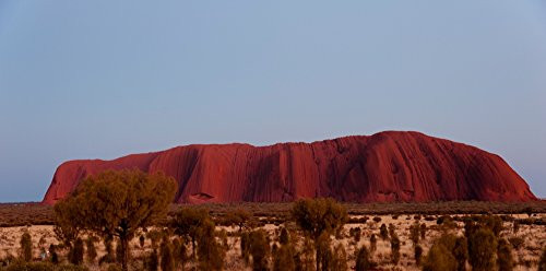 Posterazzi Ayers Rock at dusk Northern Territory Australia Poster Print_  27 x 9