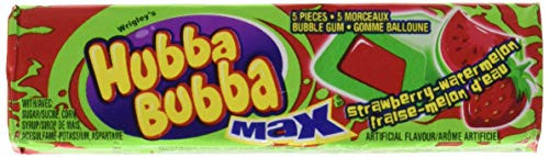 Hubba Bubba Max Strawberry Watermelon_ 18_Count