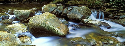 Posterazzi PPI150814S Stream flowing through rocks Aberfeldy Perthshire Scotland Poster Print_ 27 x 9 Posterazzi PPI150814S Stream flowing through rocks Aberfeldy Perthshire Scotland Poster Print_ 27 x 9