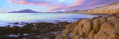 Posterazzi Rock formations on coast Cabo Pulmo National Marine Park Baja California Sur Mexico Poster Print_  27 x 9