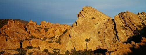Posterazzi Vasquez Rocks State Park Sunset California Poster Print_  27 x 9