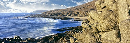 Posterazzi Rock formations on the coast Cerritos Beach Cabo San Lucas Todos Santos Baja California Mexico Poster Print_  27 x 9