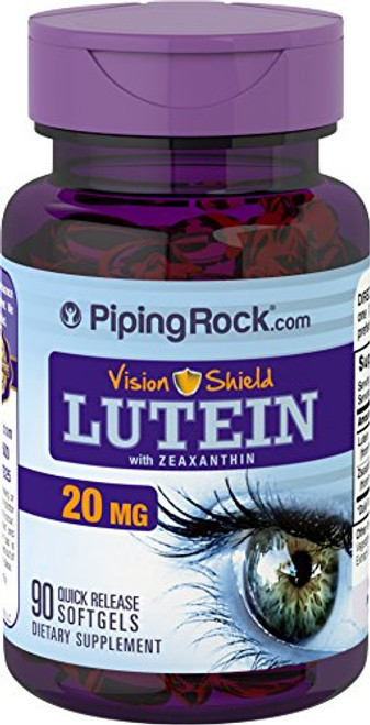 Lutein 20mg  plus  Zeaxanthin 90 Softgels