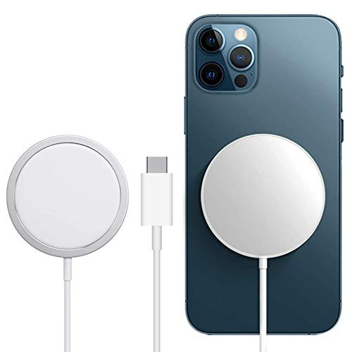 Magnetic Wireless Charger_ Mag_Safe Charger_ Fast Charging 15W Max Compatible for iPhone 1212 Mini12 Pro12 Pro Max
