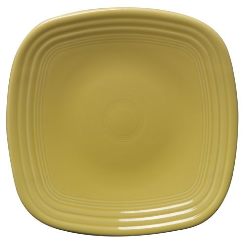 Fiesta 9_18_Inch Square Luncheon Plate  Sunflower