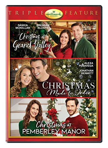Hallmark Holiday Collection Triple Feature Christmas At GrandValleyChristmas Made To OrderChristmas At Pemberley Manor