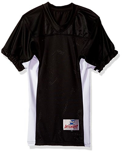 Intensity Youth Pro Cut Jersey_ BlackWhite_ Large