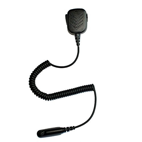 GoodQbuy Waterproof Rainproof Shoulder Remote Speaker Mic Microphone PTT for Motorola GP328 GP340 GP360 GP380 GP640 GP680 GP1280 HT750 HT1250 HT1250 H