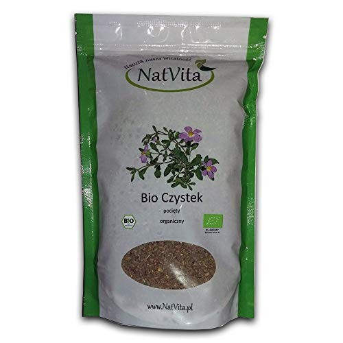 Cistus Incanus 100 percent Bio Organique Herbs_ BIO Certified Czystek 250g 0_55lb Cistus Incanus 100 percent Bio Organique Herbs_ BIO Certified Czystek 250g 0_55lb