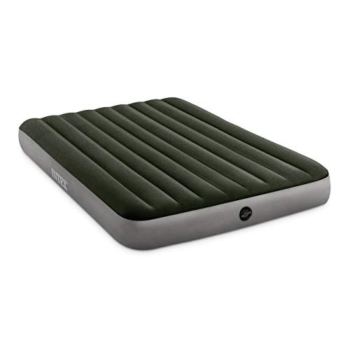 Intex Dura_Beam Standard Series Prestige Downy Airbed with Battery Pump_ Queen
