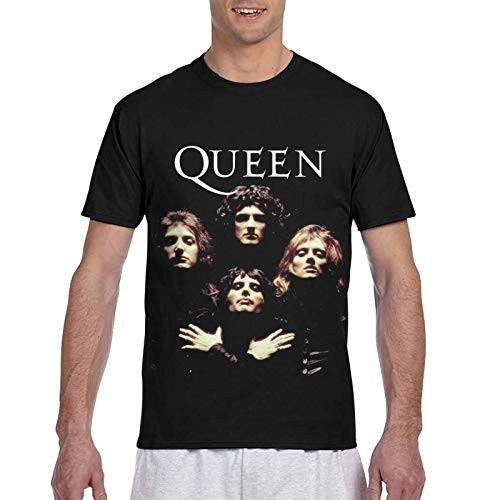 EICHITOO Queen Band Bohemian Rhapsody Freddie Mercury Rock Band Mens Short Sleeve T_Shirt 3_Small