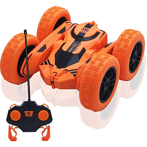 RC Stunt Car Toy_ Remote Control Car for Boys 3_12_ 2_4G RC Car Double Sided Rotating Vehicles 360 Rotation Flips_ Kids Toy Cars for Boys Girls Birthd