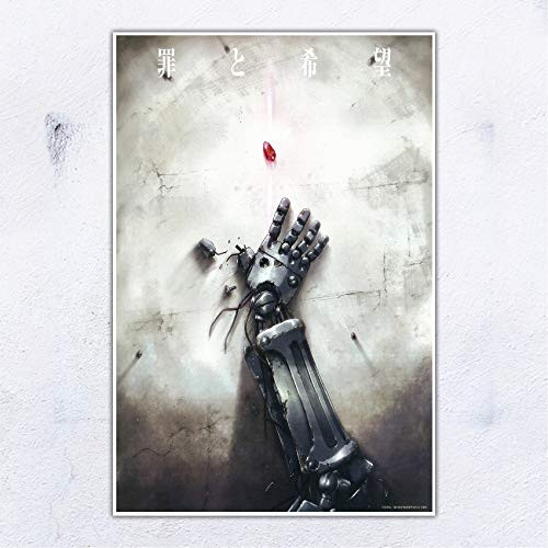 UpdateClassic Fullmetal Alchemist Anime Poster Wall Decor 24x36 UpdateClassic Fullmetal Alchemist Anime Poster Wall Decor 24x36