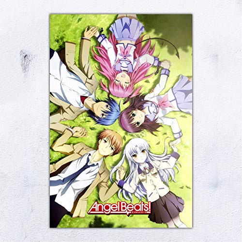 UpdateClassic Angel Beats Anime Poster and Prints Unframed Wall Art Gifts Decor 24x36