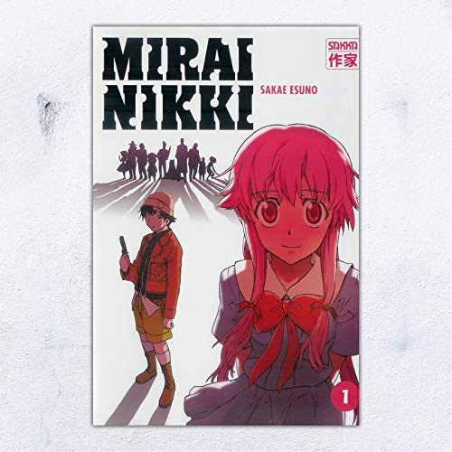 UpdateClassic Mirai Nikki Anime Poster Wall Decor 24x36 UpdateClassic Mirai Nikki Anime Poster Wall Decor 24x36