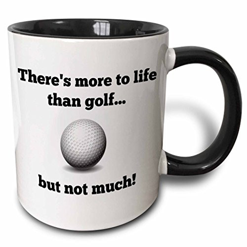 3dRose "Just Sayin, White Background" Two Tone Black Mug, 11 oz, Black