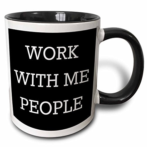 3dRose mug_220139_4 Work Hard Stay Humble, White Letters On A Black Background Mug, Black/White, 11 oz 3dRose mug_220139_4 Work Hard Stay Humble, White Letters On A Black Background Mug, Black/White, 11 oz