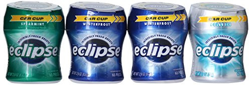Wrigleys Eclipse Variety Pack Bubble Gum  4Count _ 1 lb