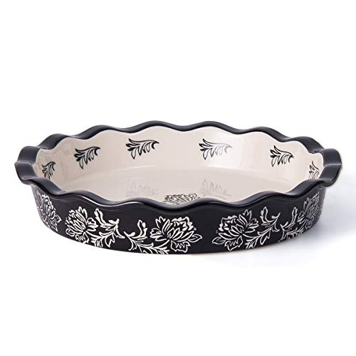 Wisenvoy Pie Pan Ceramic Pie Dish Pie Plate Deep Dish Pie Pan Non_Stick Pie Pans for Baking Pie Pans Pie Dishes Wisenvoy Pie Pan Ceramic Pie Dish Pie Plate Deep Dish Pie Pan Non_Stick Pie Pans for Baking Pie Pans Pie Dishes