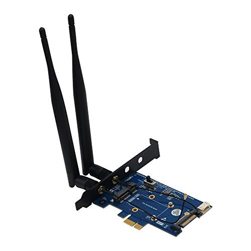BQZYX plus Mini PCI_E PCI Express to PCI_E 1x Adapter with SIM Card Slot for WiFi and 3G4GLTE Card BQZYX plus Mini PCI_E PCI Express to PCI_E 1x Adapter with SIM Card Slot for WiFi and 3G4GLTE Card
