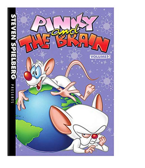 Steven Spielberg Presents Pinky and The Brain Vol_ 3 RepackagedDVD Steven Spielberg Presents Pinky and The Brain Vol_ 3 RepackagedDVD