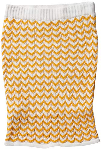 BCBGeneration Womens Mini Sweater Skirt_ Honey Gold_ XS  US 2