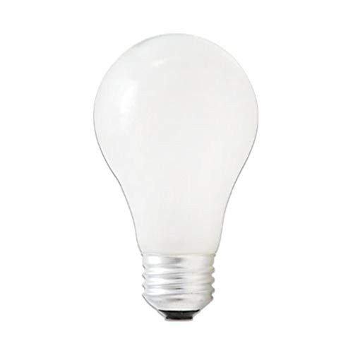 Bulbrite Halogen A19 Medium Screw Base  E26  Light Bulb_ 72 Watt  100 Watt Incandescent Equivalent _ Soft White