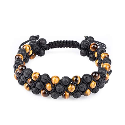 Mens Bracelet Tiger Eye Bracelets _ 