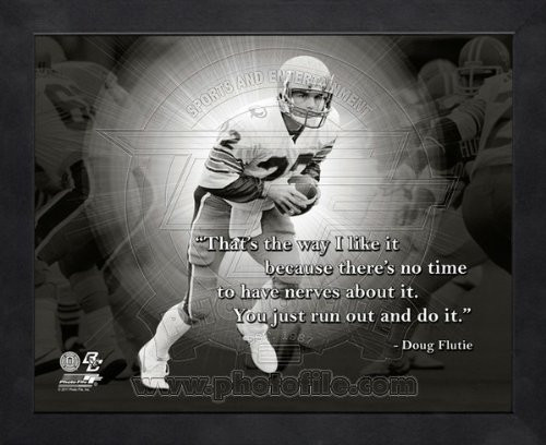 NCAA Doug Flutie Boston College Eagles Pro Quotes Framed 11x14 Photo