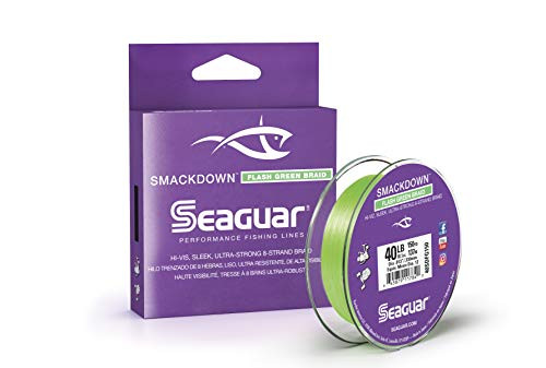 Seaguar Smackdown Flash Green 8 Strand Braid 150yds 40lb