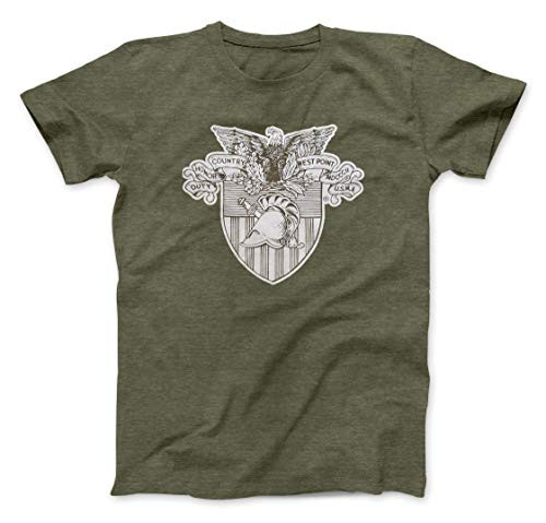 United States Military Academy Army West Point Vintage Shield Super Soft T_Shirt  West Point Vintage Shield_ Medium