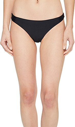 Hurley Womens Apparel Quick Dry Compression Solid Bikini Surf Bottom_ Black_ XL