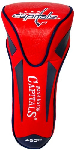 Team Golf NHL Washington Capitals Golf Club Single Apex Driver Headcover_ Fits All Oversized Clubs_ Truly Sleek Design_Red