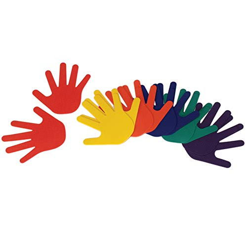 American Educational Products Hand Markers, Assorted Colors, Set of 6