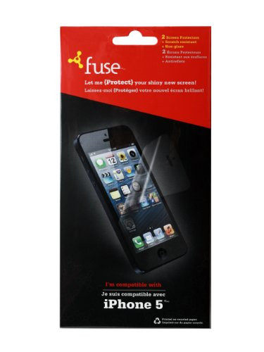 foneGear Anti-Glare Screen Protector for iPhone 5/5S - Retail Packaging - Clear
