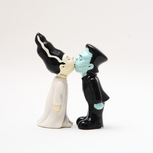 Zombies Ceramic Magnetic Salt and Pepper Shakers Collection Set by Attractives