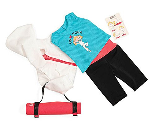 Our Generation Dolls Ommm My Way Yoga Outfit for Dolls, 18"