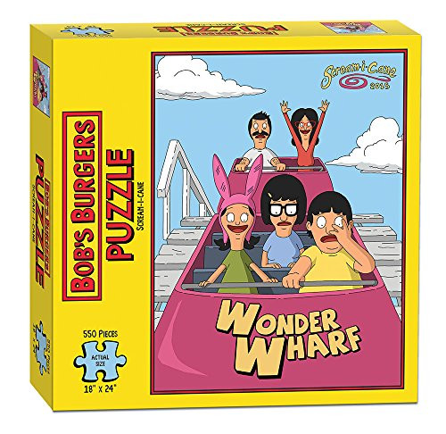 USAopoly Bob's Burgers Puzzle - Scream-I-Cane 550 Piece Puzzle