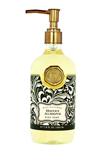 Michel Design Works Scented Dish Soap, 17.8-Ounce, Honey Almond
